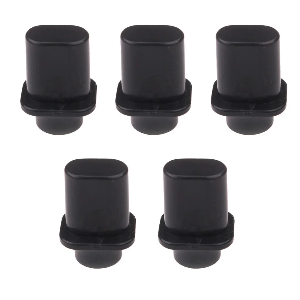 

5Pcs Guitar Toggle Switch Caps Plastic Knob Tips Durable Lightweight Easy Tone Adjustment Replacement for Electric Guitar