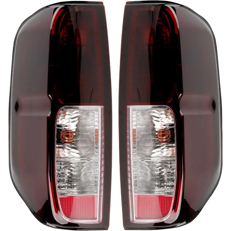 

Dark Red Tail Lights With Halogen Bulbs for 20052021 Nissan Frontier and 20092012 Suzuki Equator Rear Brake Lamps with Smoke Le