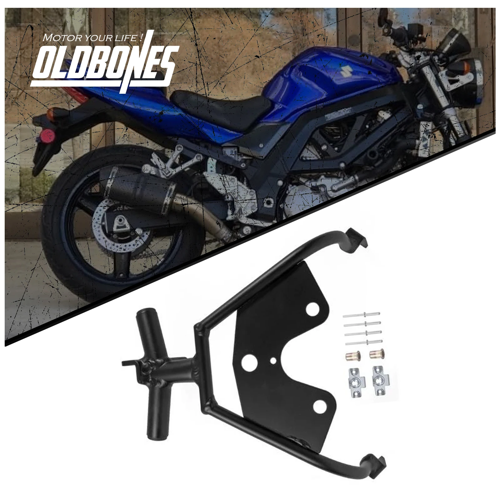 

New Motorcycle Front Racing Headlight Bracket Upper Stay Cowl Bracket Headlight Fairing Brackets For Suzuki SV650 1999-2008