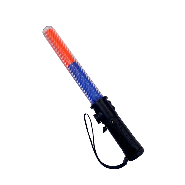 39cm Defensive Security Guard Batons Stick Light Traffic Safety Control LED Strobe Aircraft Marshalling Wands Baton