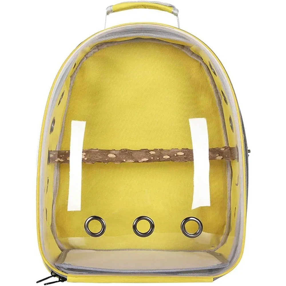 

Bird cage Pet Parrot Carrier BirdsTravel Bag Backpack Space Capsule Portable and Breathable Sightseeing Outdoor Transparent Bird