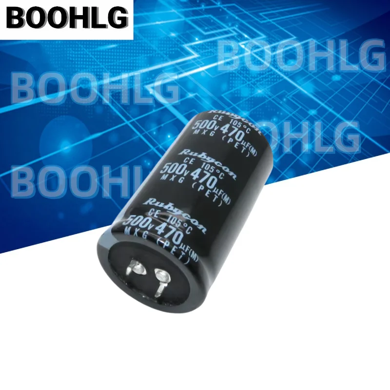1PCS 470UF 500V Electrolytic Capacitor 500V 470UF 35X60