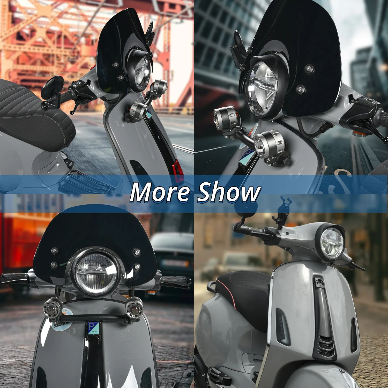 Motorrad Front scheinwerfer Lünette Trimm schutz Schutz Lampe dekorieren Abdeckung für Vespa Primavera 50 2014 2023 2015-2018 Zubehör