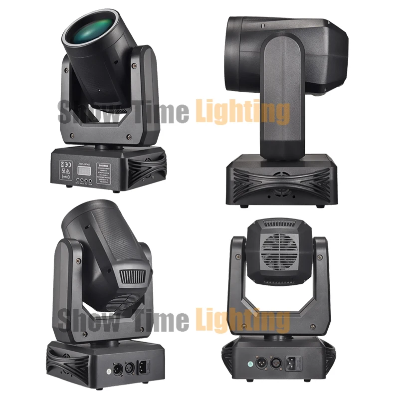 Mini luz móvel de feixe LED menor que 230W 7R Sharpy 150W cabeça móvel LED com efeito de anel LED RGB