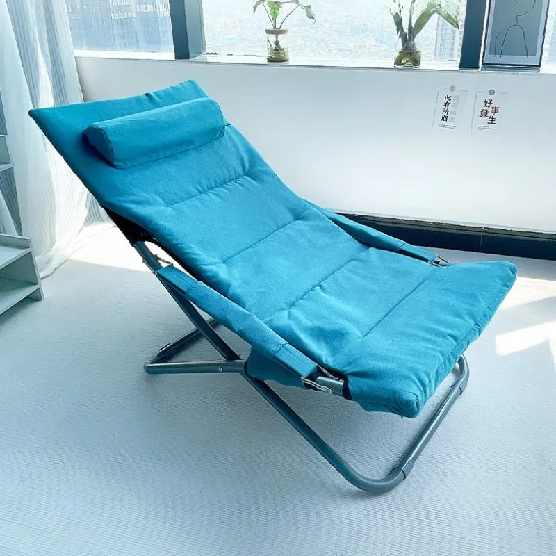 Balcony Lounge chair backyard garden bench simple armchair lightweight relaxing sillas plegables portátil outdoor furniture