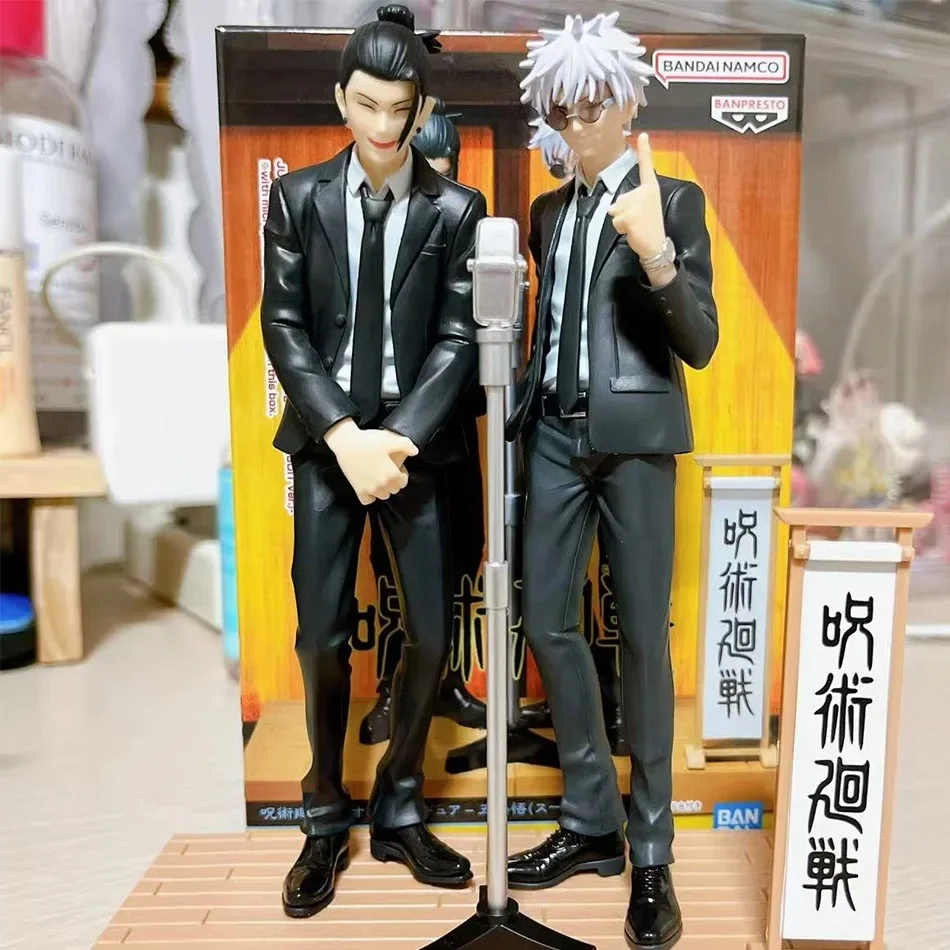 17cm Jujutsu Kaisen Anime Figure Noodle Stopper Gojo Satoru Action Figure Fushiguro Megumi Figurine PVC Collection Model Toys view 2