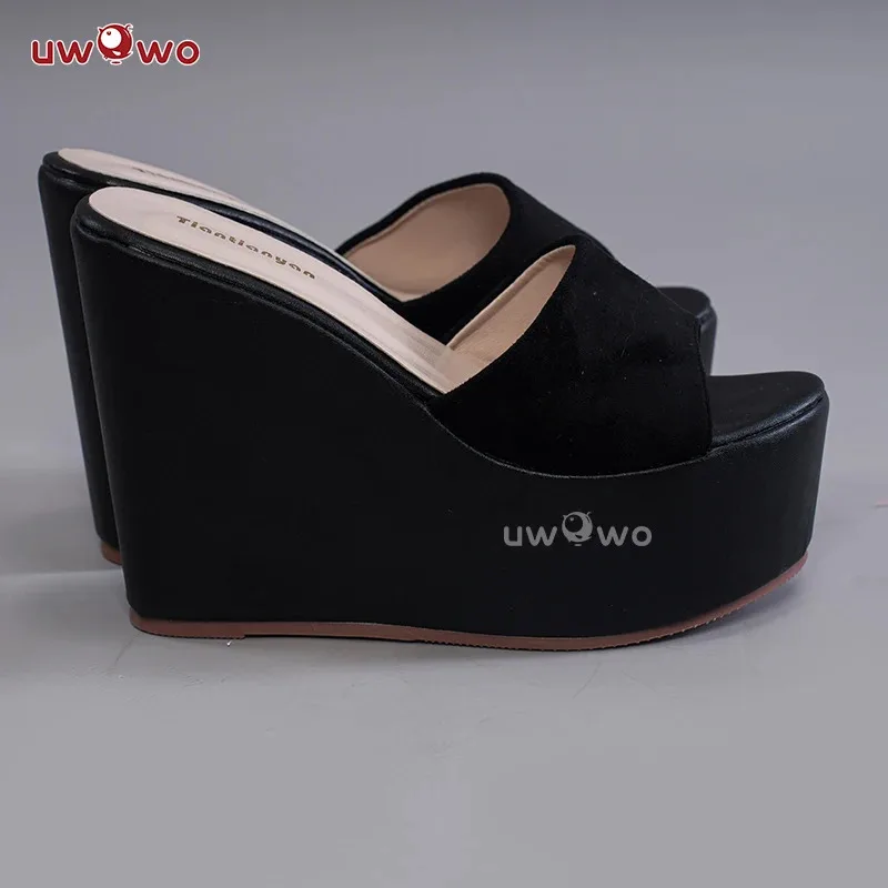 

CyUWOWO Clawdeenn Wolff Cosplay Shoes Costume Footwear Slippers For Halloween Cosplay Outfit Indoor Outdoor Wear