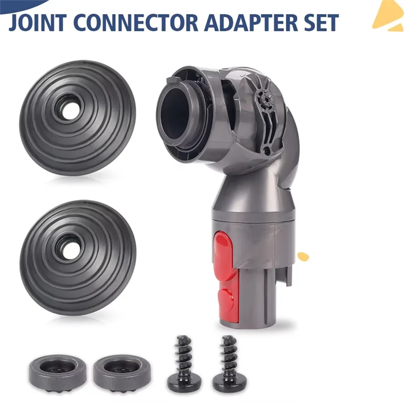 A44F-Direct ไดรฟ์หัวดูด Joint Connector ชุดอะแดปเตอร์สําหรับ Dyson V7 V8 V10V11 อะไหล่สูญญากาศ Ball ล้อด้านข้าง