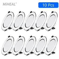 LED Downlight 5W 9W 12W 15W LED Ceiling Lights Round Recessed Lamp Dimmable Waterproof LED Spotlight For Bathroom Room
