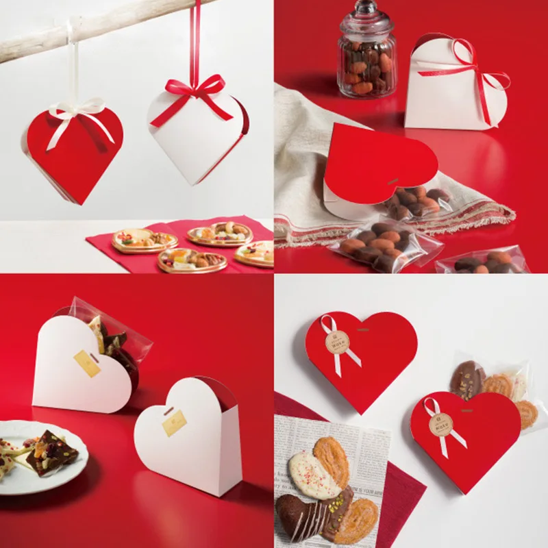 Happy Valentine's Day Gift Box, Love Shaped Candy Box, New Romantic Valentine's Day Gift Box, Give to Lover