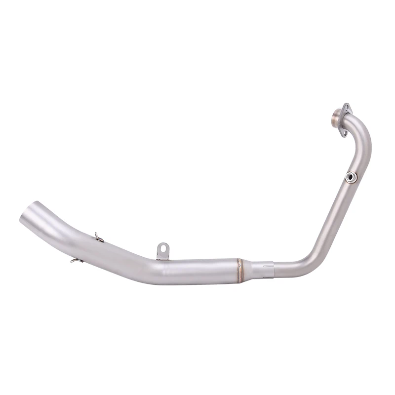 Slip On For Zontes ZT125 U1 G1 GK Z1 Z2 2025 2026 Motorcycle Exhaust System Header Link Pipe Connect 2'' Muffler Stainless Steel