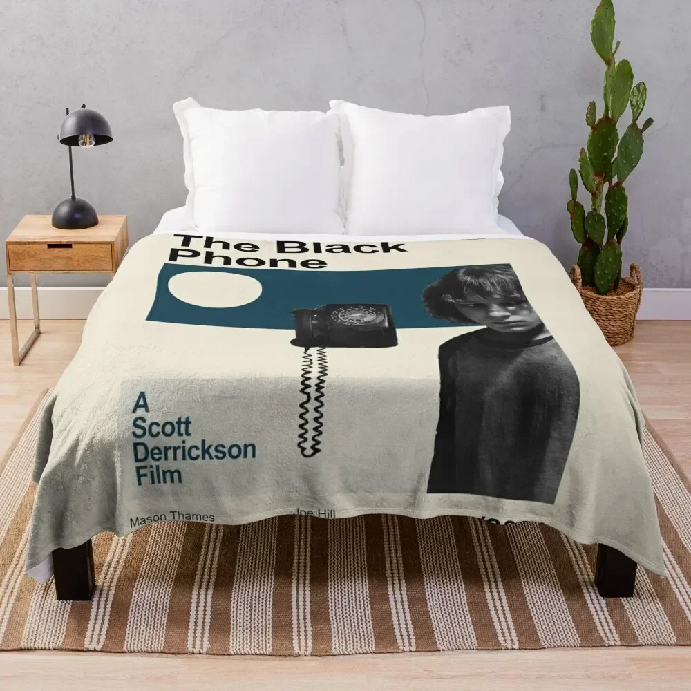 

The Black Phone Throw Blanket Summer Cool Breathable Blanket for Sleeping
