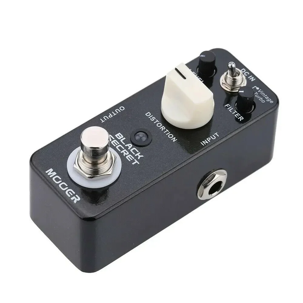 Mooer MDS1 Black Secret Electric Micro Mini Distortion 2 Working Modes True Bypass From Proco Rat Effect Guitar Effect Pedal