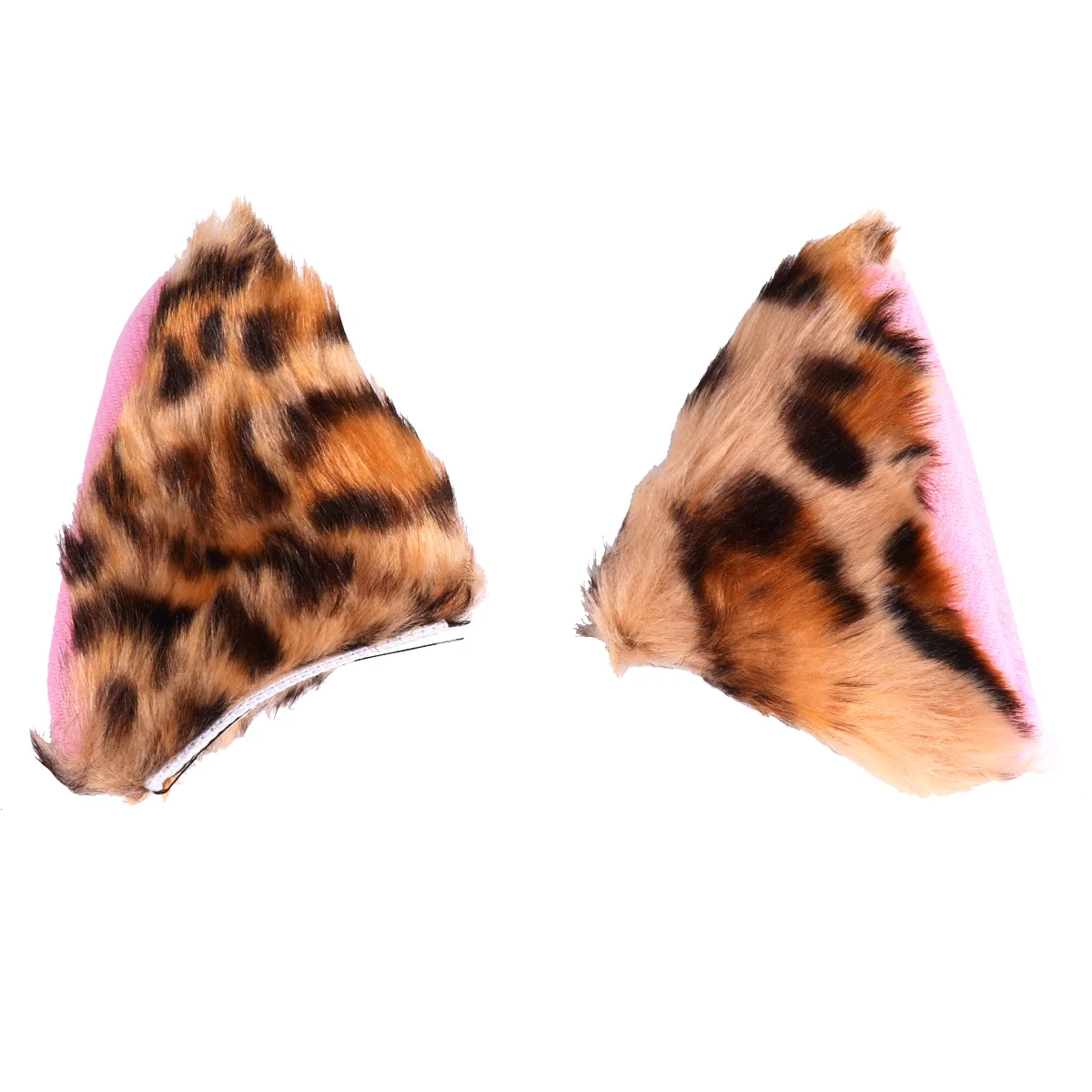 

Prom Cat Ears Hairpin Bow Clips Leopard Artificial Rabbit Fur Party Decorations Headdress