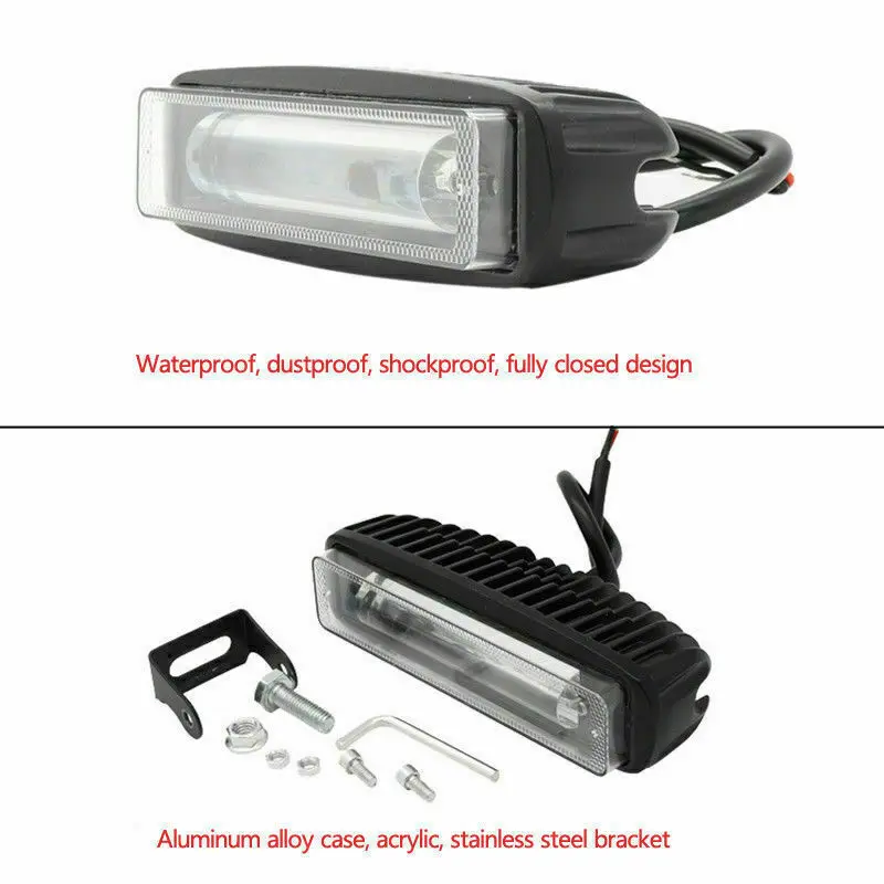 10-80V 30W LED Forklift Strobe Light Truck Tail Lamp Safety Car Blue Working Light Trailer Reverse Lamp Car Accessories