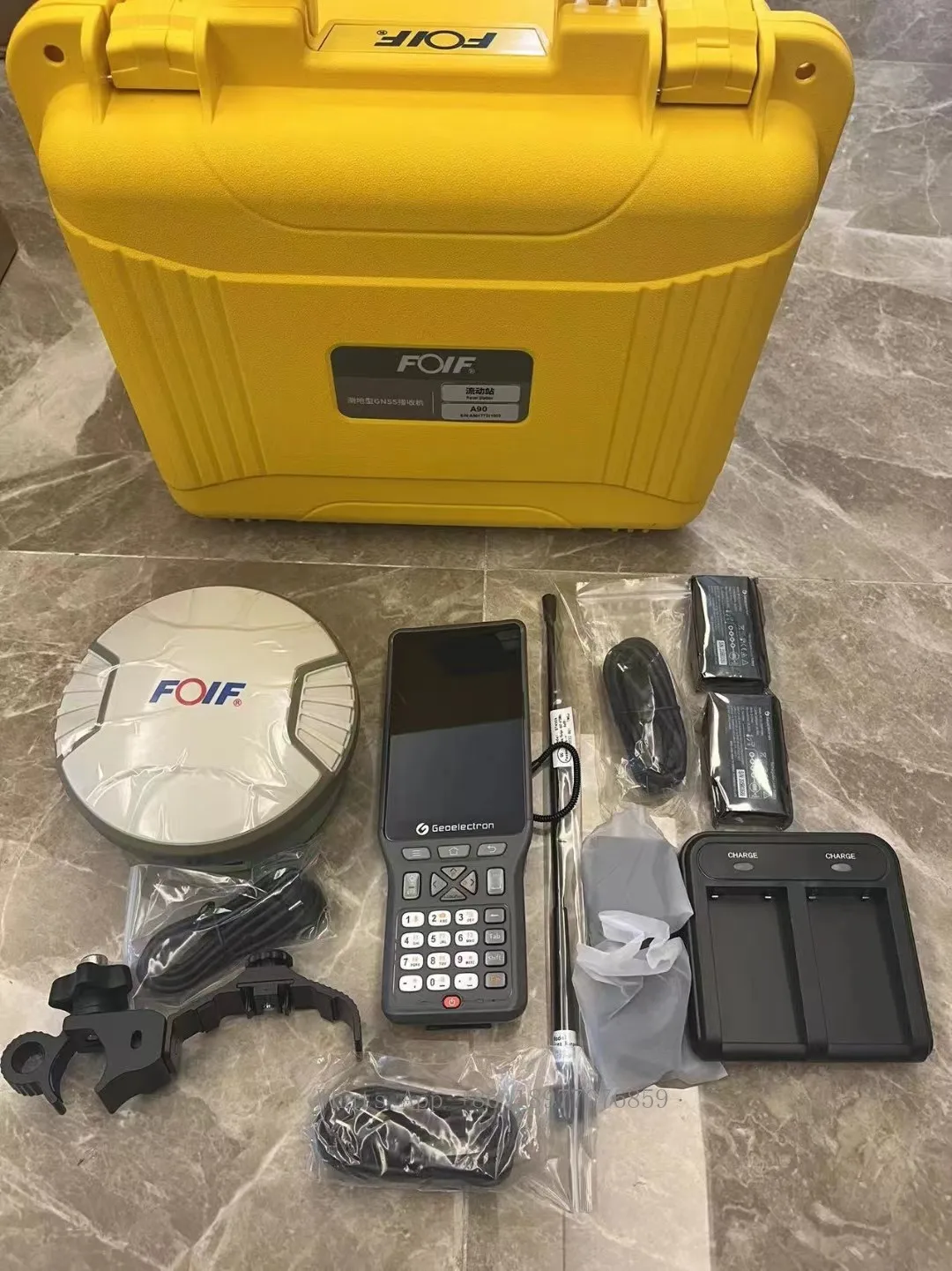 A90 Handheld Gps Price Hot Sale Gnss Receiver RTK With 1408 Channels