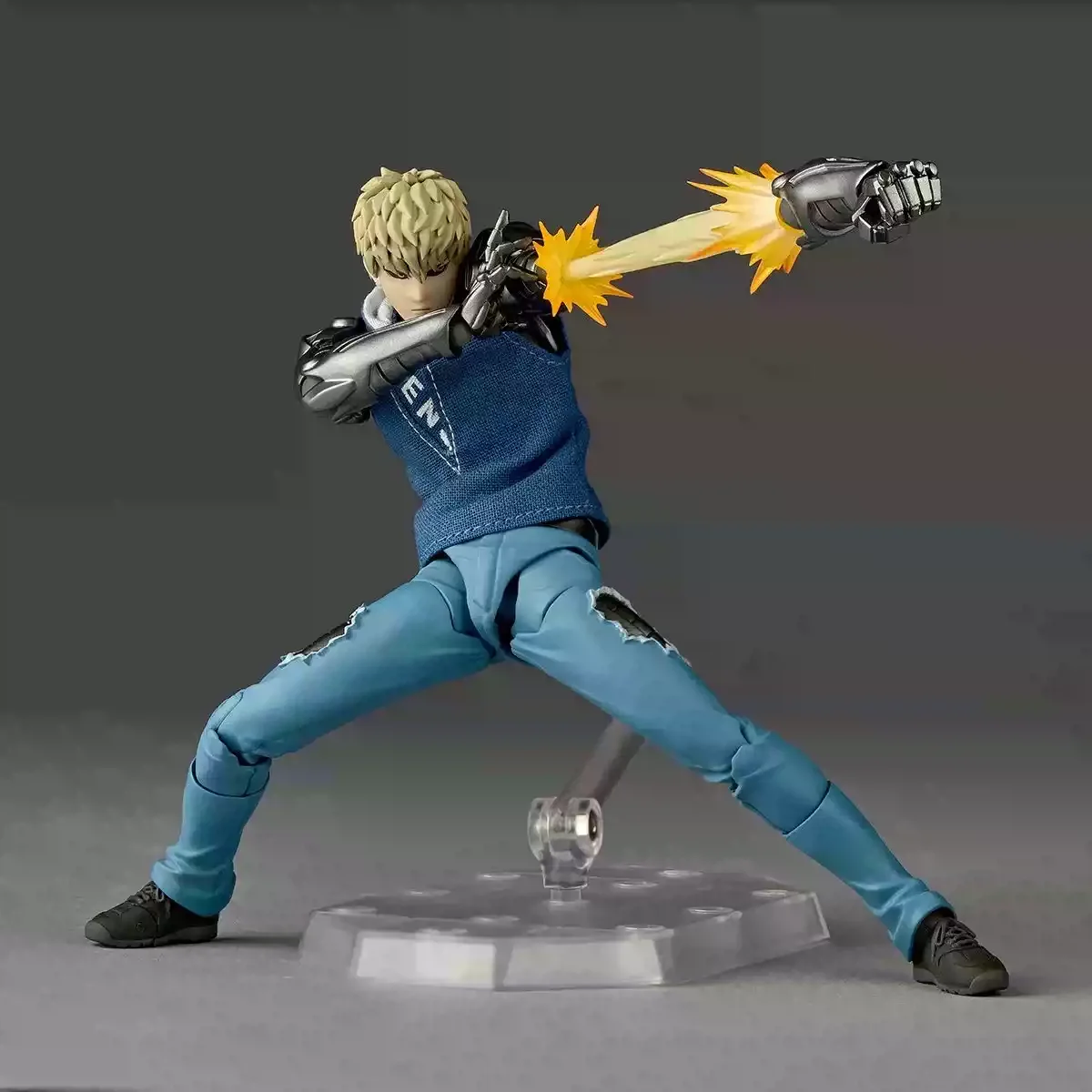 

New Ko Genos Anime Action Figures One Punch Man Figurine Joint Movable Model Statue Kids Toys Birthday Surprise Gifts Doll