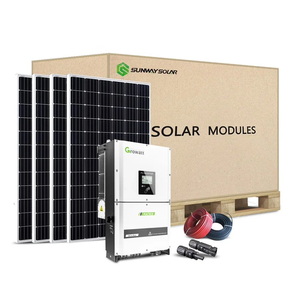 photovoltaic system 3kw 5kw 10kw 20kw on grid solar power  home