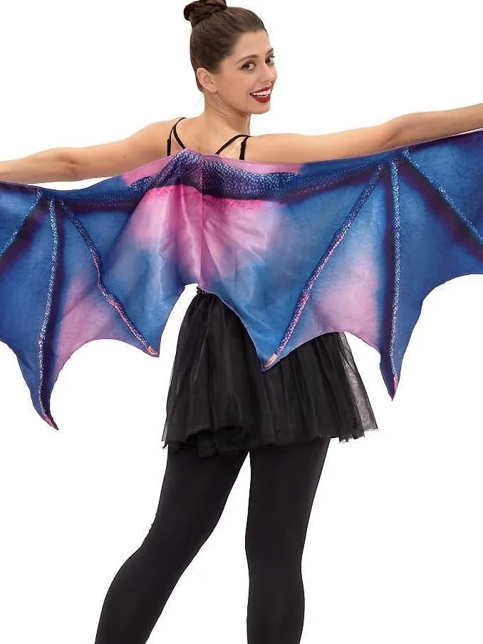 2025 een Costume viola con ali di corno di drago per le donne Halloween Carnevale Abiti alla moda Formato adulto Festival transfrontaliero