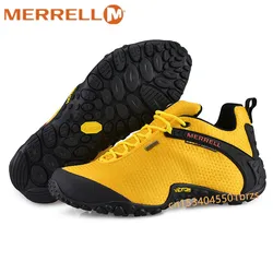 Merrell-Chaussures de sport de plein air en maille respirante pour hommes et femmes, baskets d'alpinisme imperméables pour hommes, baskets d'escalade, originales, 36-46