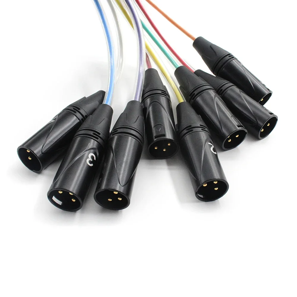 

8 12 16 Channel Professional Multi-Media 3 Pin XLR Cable Male To Female Balanced Audio Extension Cord