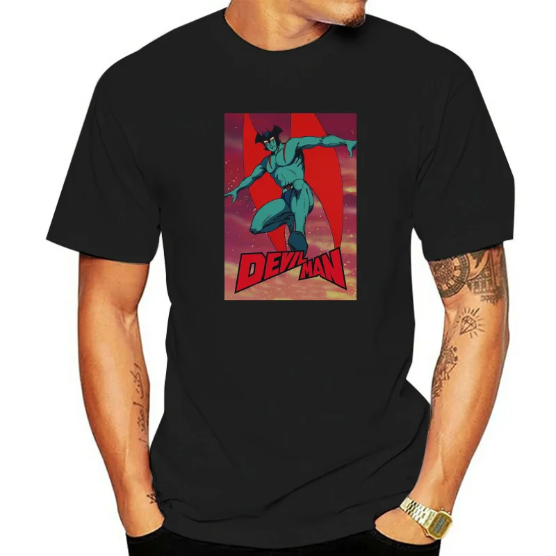 T-Shirt Shirt Devilman Devil Man Carton Years 80 - 1-S-M-L - Xl Birthday Gift Tee Shirt