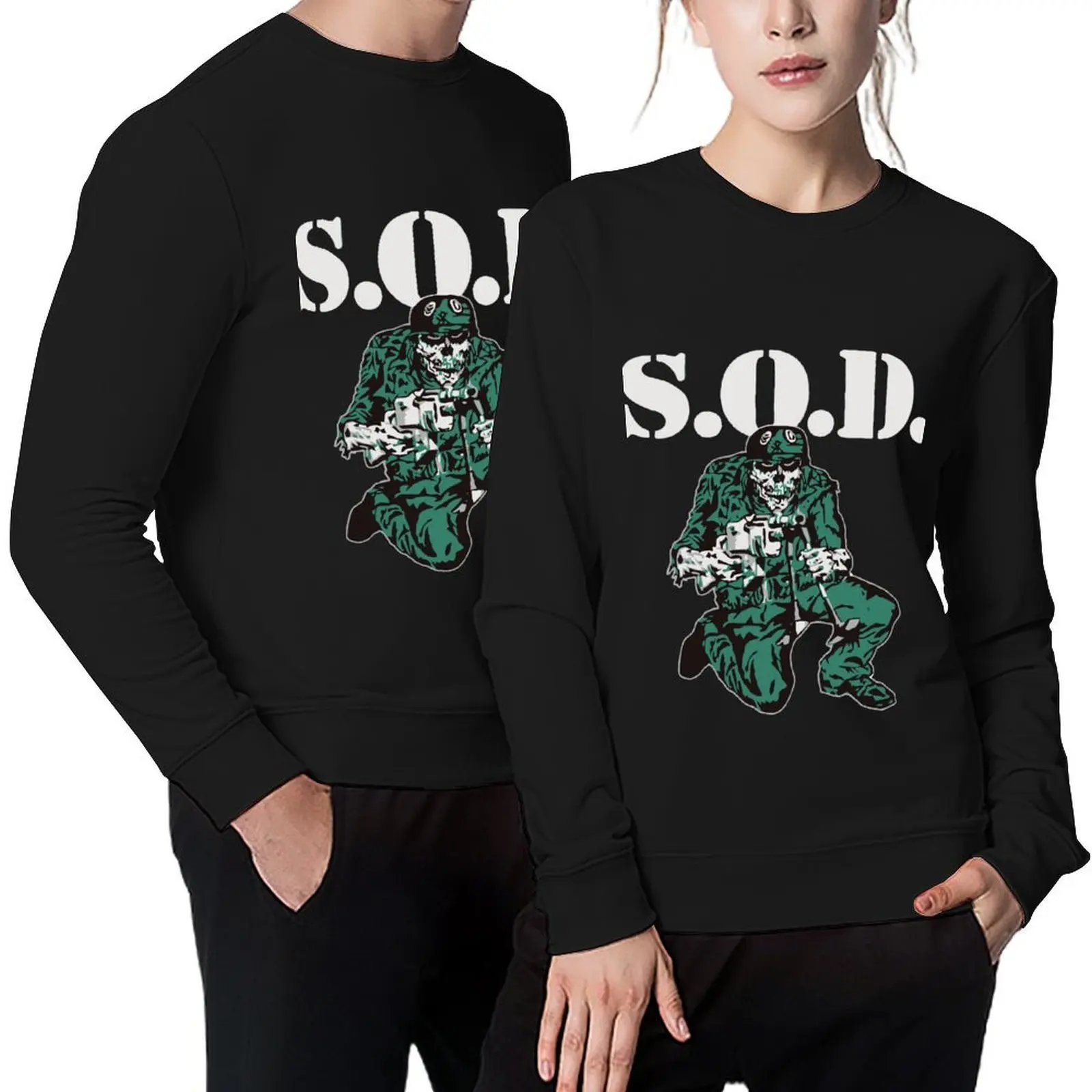 

United Forces S.O.D Pullover aesthetic clothing tracksuit men anime clothing blouse sports sweatshirt man