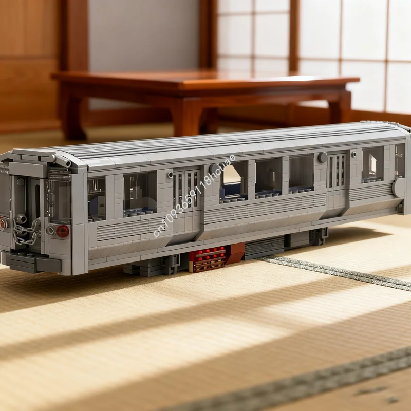 

1459 шт. MOC CTA XL серии паук Manned 2 модель поезда строительные блоки игрушки архитектура рождественские подарки кирпич образование дети