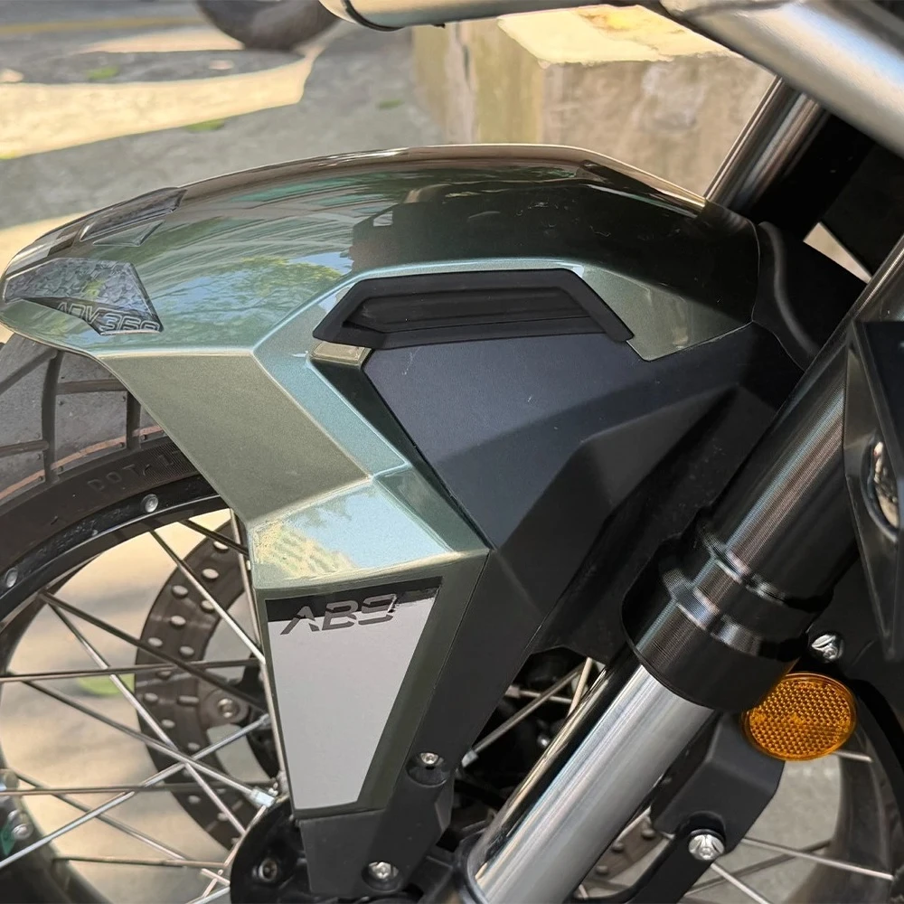 For Zontes 368G Modified motorcycle front fender side water retaining cover mud fender anti-splash rubber cover 2024 2025 2026