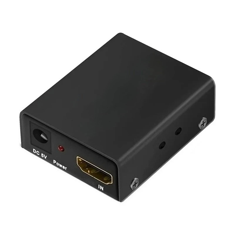 Mini 4K * 2K HD-متوافق 2.0 مكرر موسع ثلاثية الأبعاد 18Gbps مكبر صوت أحادي الداعم محول لشاشة الكمبيوتر PS4 HDTV