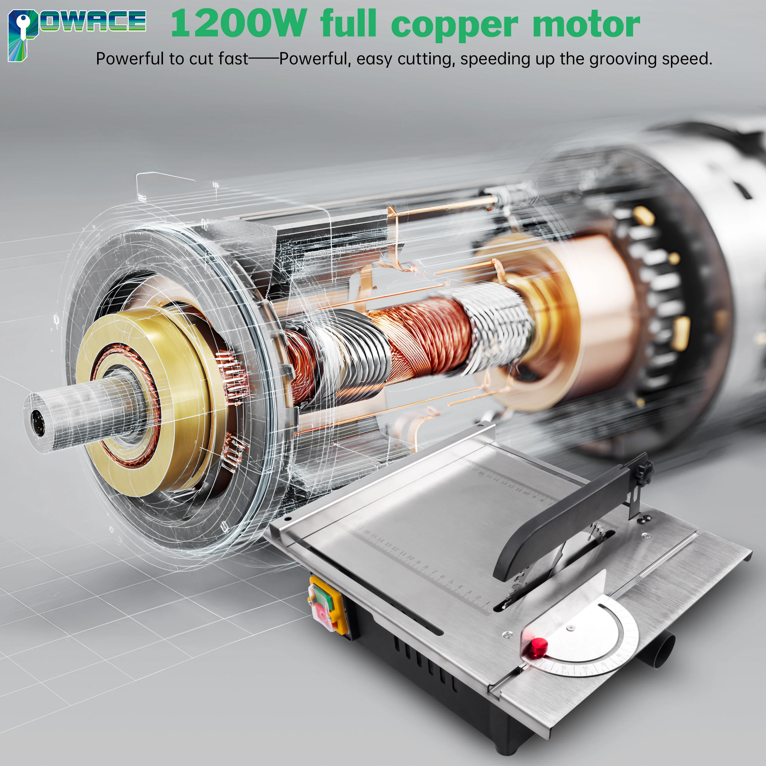 1200W Woodworking Mini table S - Woodworking Electric Saw ulasan dan harga