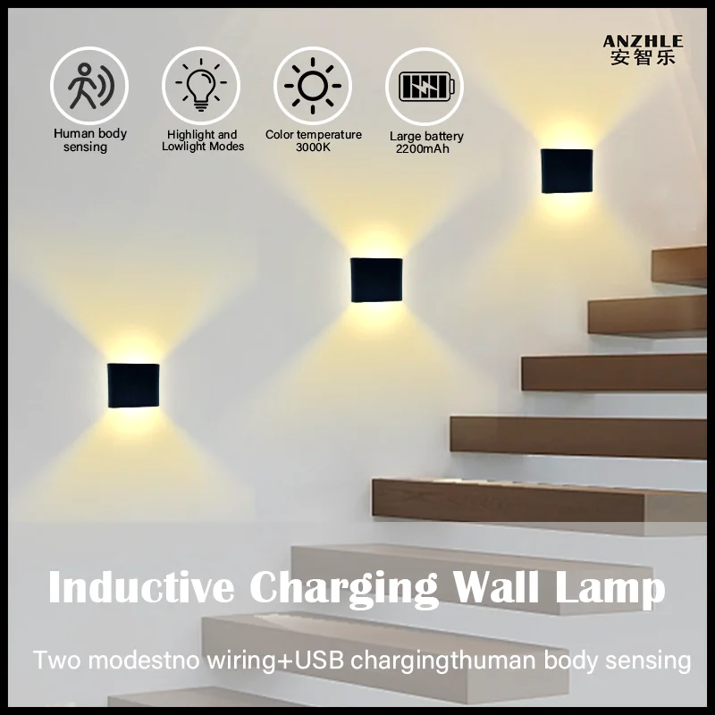 Indoor Home Wall Lamp with up down Dimmable LED Lights Simple and Modern Suitable for Corridors Stairs and Background Wall - Image 4