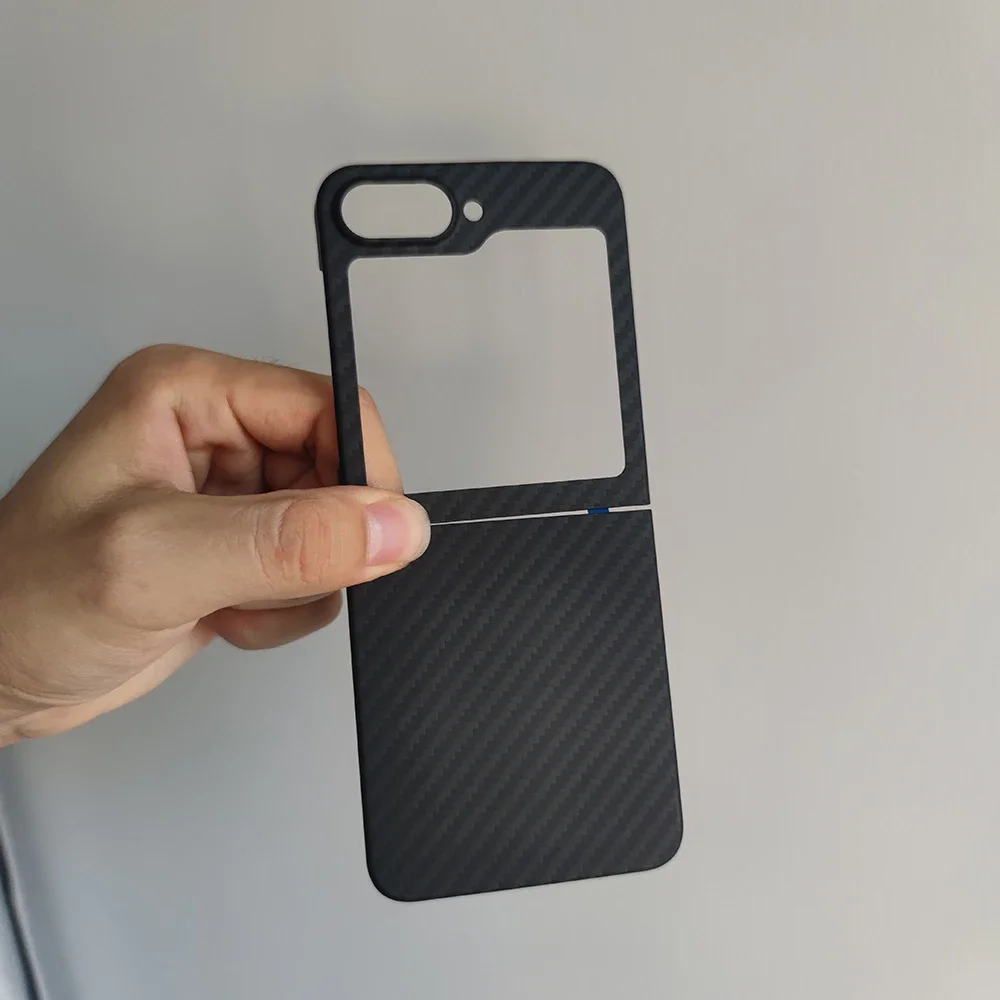 

Чехол из углеродного волокна для Samsung Galaxy z flip 7 6 5, ультратонкий чехол из арамидного волокна для Galaxy zflip 5 6 7, карбоновый чехол для телефона