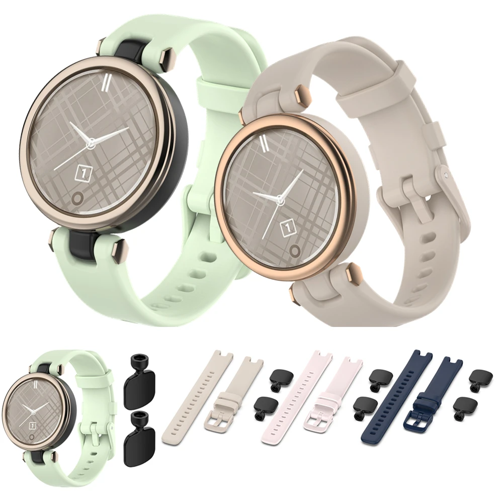 Für Garmin Lily Uhren armband Smart Watch Ersatz weiche Silikon Sport band Armbänder für Garmin Lilie Armband Zubehör Correa