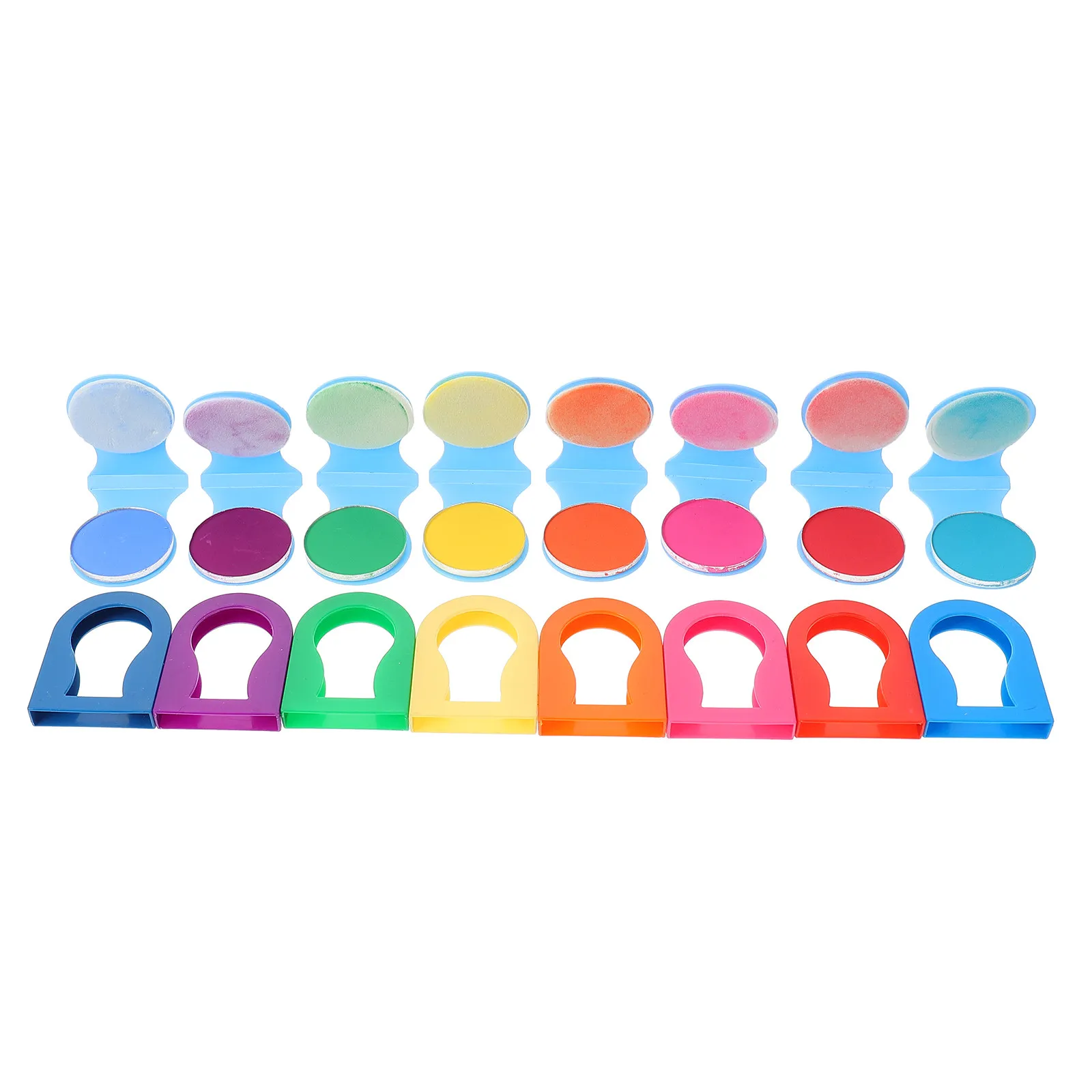 

8Pcs Temporary Hair Coloring Powder Washable DIY Hair Dye Powder Safe Fast Hairdressing Use Hairdressing Accessories