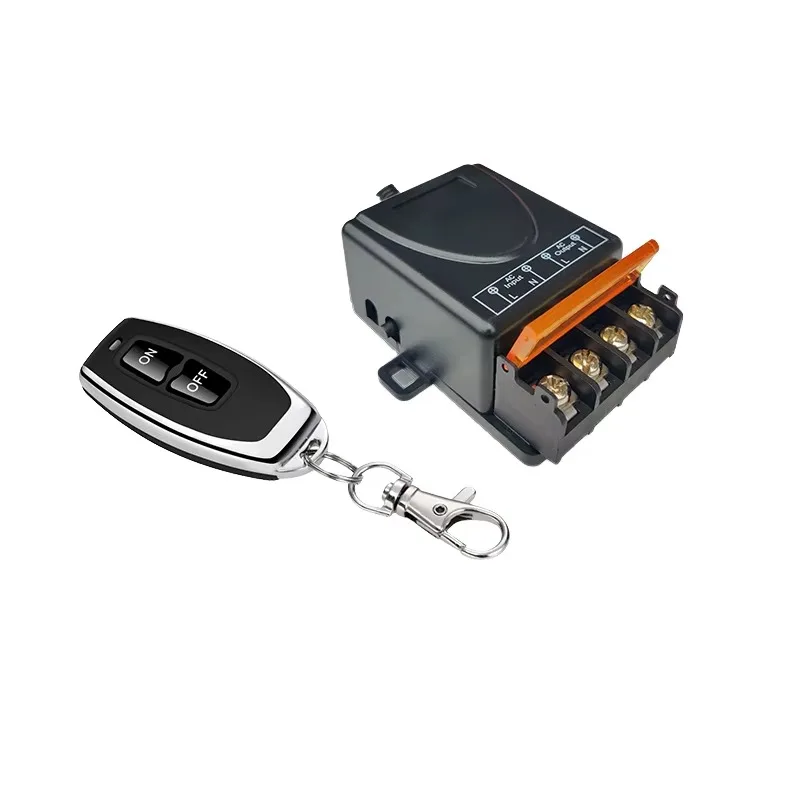 433MHz Wireless 30A Learning Code Remote Module 110V‑230V Ceiling Fan Water Heater Light Switch Tool