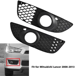 1 Pair Front Bumper Fog Light Cover Grille Left Right Side For Mitsubishi Lancer 2008 2009 2010 2011 2012 2013 8321A263 8321A264
