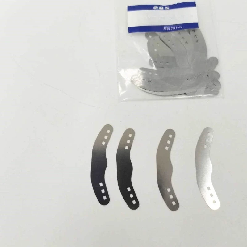 20pcs Dental Materials Oral Stainless Steel Molding Sheet Large Medium and Small Douban Molding Sheet Filling Molding Sheet