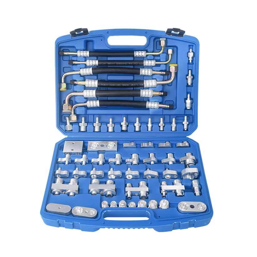 Automotive Air Conditioner Leak Test Kit Air Conditioning Leak Detector A/C Compressor Detection Repair Tool Kit for Trucks