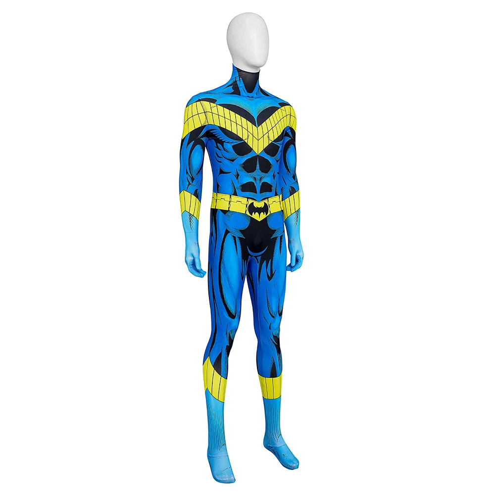 Titans Zentai Bodysuit Cosplay Kostüm Nightwings Man Disfraz Halloween CARNIVAL Party Oufits