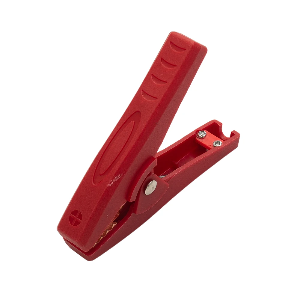 Kits for alligator Clips For Electrical Engineering Black & Red Car Connectors Steel/PVC Voltage Testers 2pcs/Set 90mm