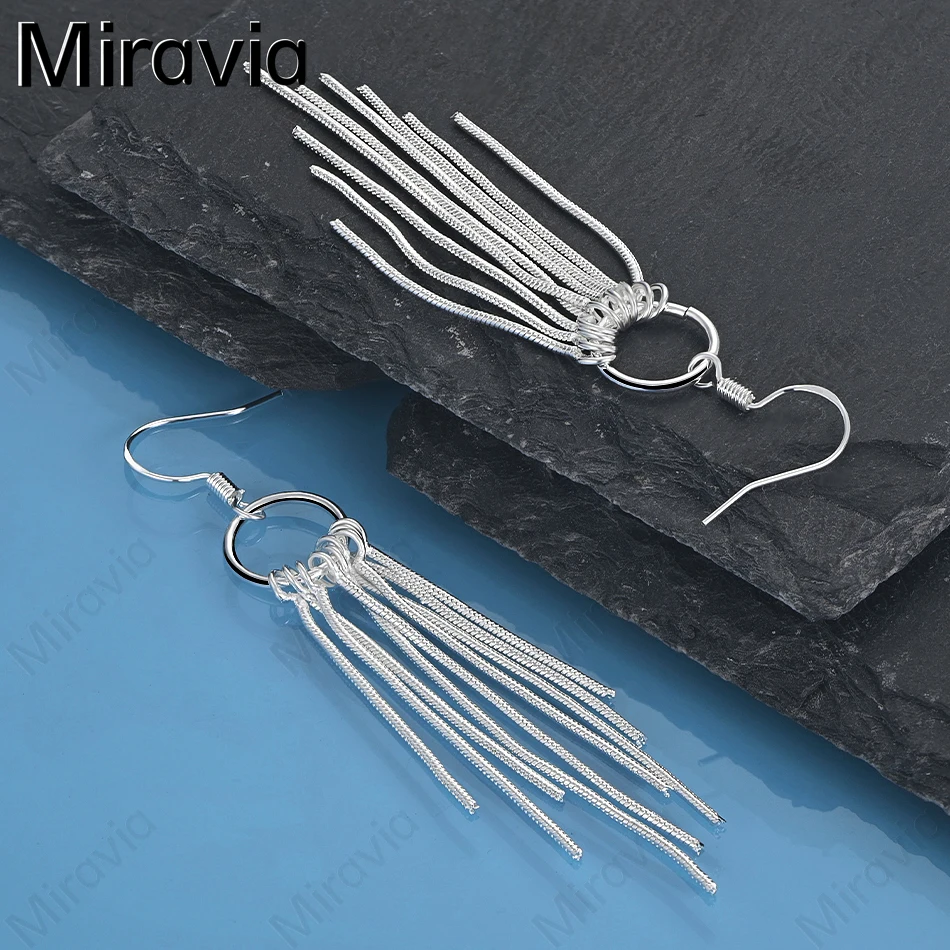 

Miravia 925 Sterling Silver Square Hollow Carved Pattern Earrings Women Elegant Cute Party Holiday Gift Jewelry