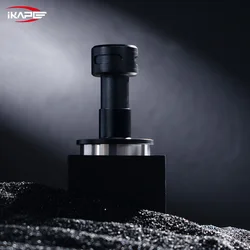 IKAPE Espresso Tamper V5, Coffee Tamper with Sound Feedback for Barista, 100% Stainless Steel Base Tamper with Calibrated Spring