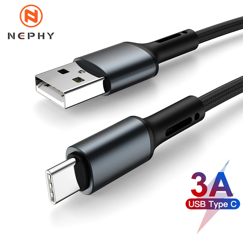 USB Type A To C Cable For Samsung S10 S21 S23 A13 A22 A32 A52 Redmi USBC 1m 2m 3m Long 25cm Short Data Charger Wire Fast Charge