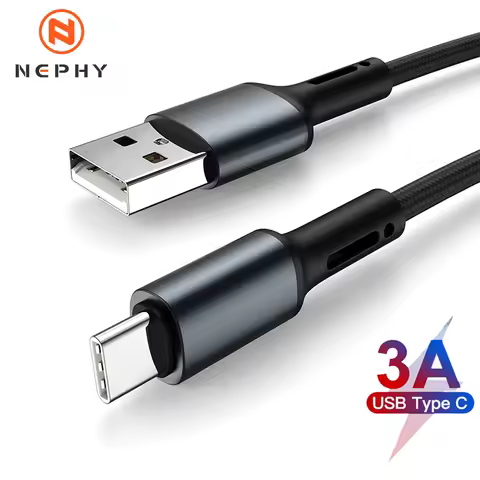 USB Type A To C Cable For Samsung S10 S21 S23 A13 A22 A32 A52 Redmi USBC 1m 2m 3m Long 25cm Short Data Charger Wire Fast Charge