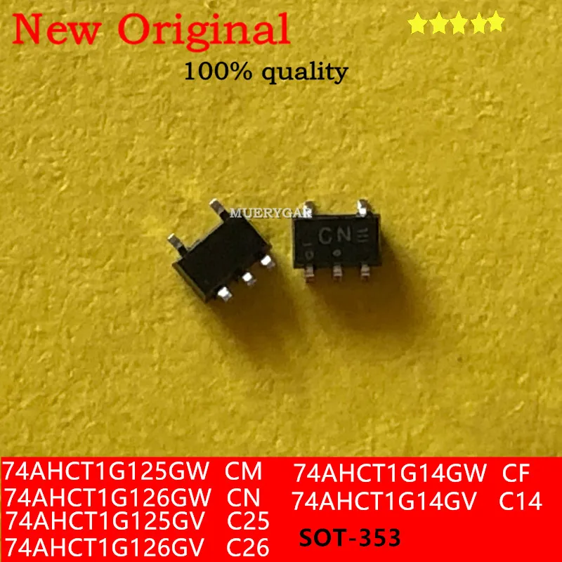 Image of (10-500 Stück) 100% neu 74AHCT1G125GW CM 74AHCT1G126GW CN 74AHCT1G14GW CF 74AHCT1G125GV C25 74AHCT1G126GV C26 SOT-353