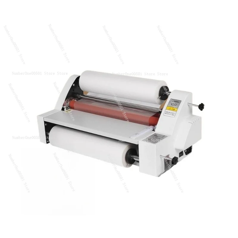 

V350 Electric Desktop Laminator Machine A3 Size Cold Hot Laminating Machine for Stickers Small Film Coating Press
