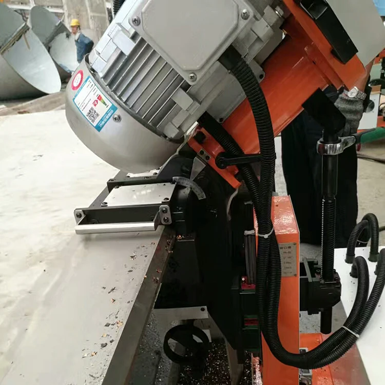 High efficiency PB-60 cold working Automatic steel plate edge cutting &beveling machine