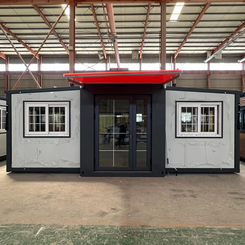 Two Bedroom Expandable House for Affordable Prefab Homes and Backyard Granny Housing