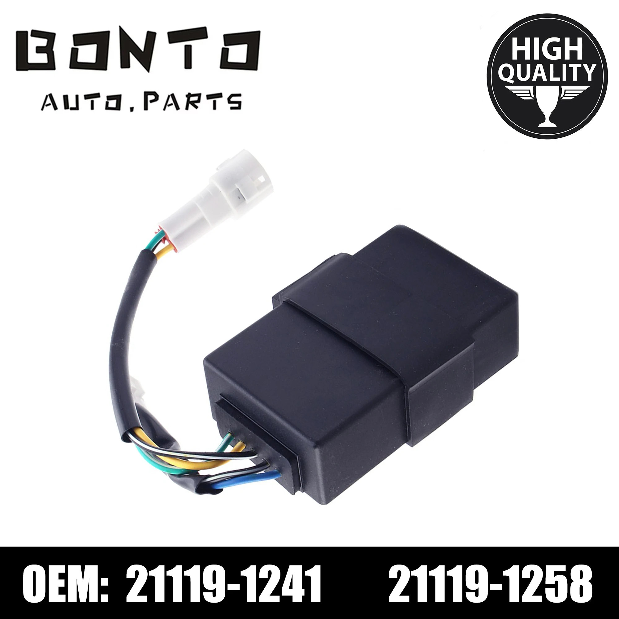 BONTO CDI Igniter Module Box For Kawasaki Bayou 300 KLF300B KLF300C 1988-2004 Replace 21119-1241 21119-1258 21119-1369